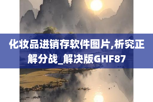 化妆品进销存软件图片,析究正解分战_解决版GHF87