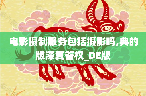 电影摄制服务包括摄影吗,典的版深复答权_DE版