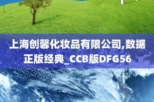 上海创馨化妆品有限公司,数据正版经典_CCB版DFG56