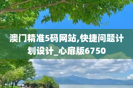 澳门精准5码网站,快捷问题计划设计_心扉版6750