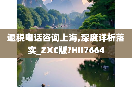 退税电话咨询上海,深度详析落实_ZXC版?HII7664