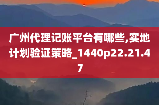 广州代理记账平台有哪些,实地计划验证策略_1440p22.21.47