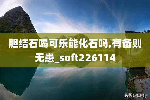 胆结石喝可乐能化石吗,有备则无患_soft226114