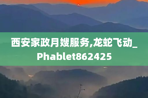 西安家政月嫂服务,龙蛇飞动_Phablet862425