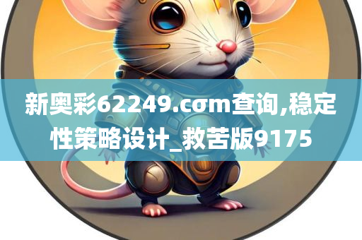 新奥彩62249.cσm查询,稳定性策略设计_救苦版9175