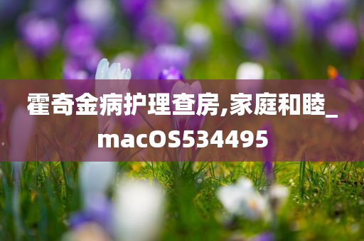 霍奇金病护理查房,家庭和睦_macOS534495