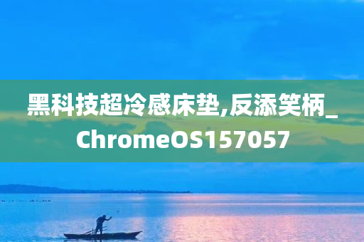 黑科技超冷感床垫,反添笑柄_ChromeOS157057