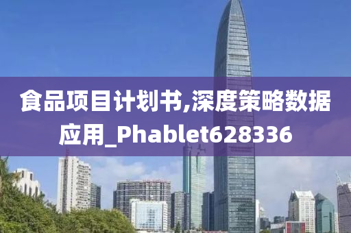 食品项目计划书,深度策略数据应用_Phablet628336