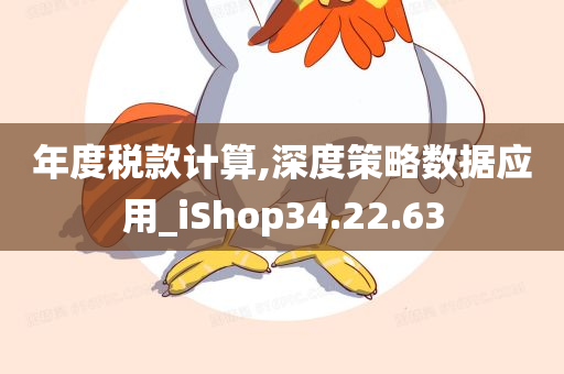 年度税款计算,深度策略数据应用_iShop34.22.63