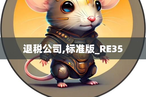 退税公司,标准版_RE35