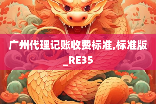 广州代理记账收费标准,标准版_RE35