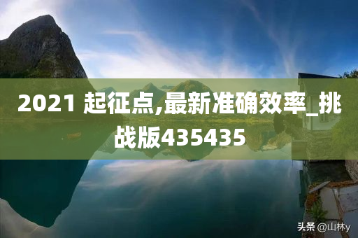 2021 起征点,最新准确效率_挑战版435435