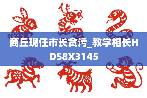 商丘现任市长贪污_教学相长HD58X3145